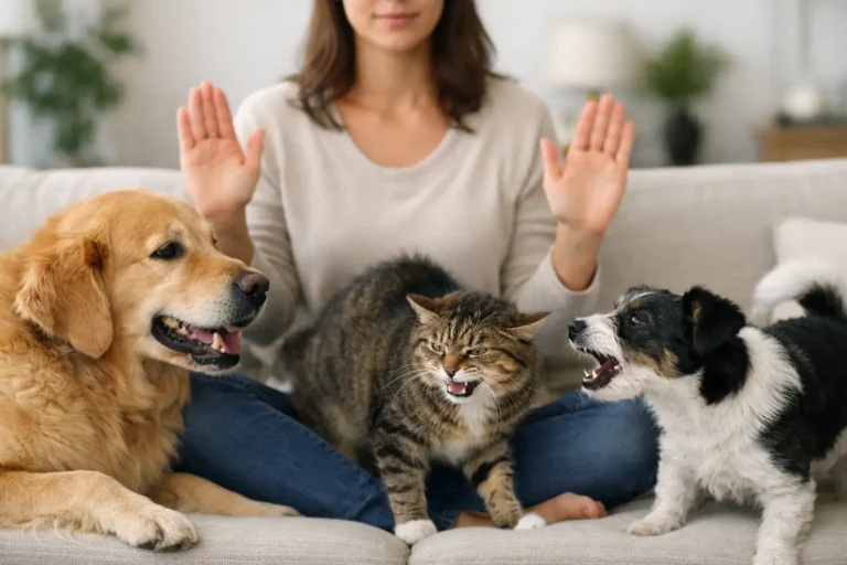 Animal Communication for Multi Pet Conflict